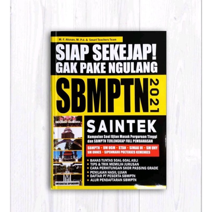 PRELOVED BUKU SBMPTN SAINTEK 2021