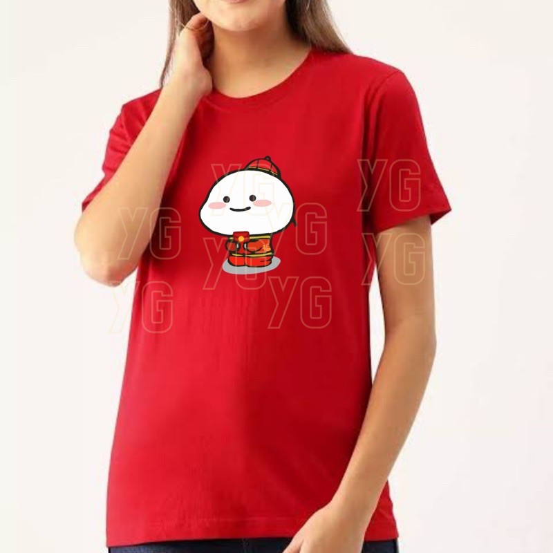 kaos quby pentol imlek CNY lucu baju keluarga Dewasa Anak