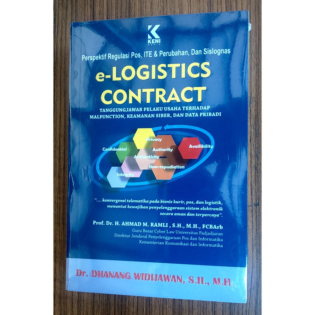 Perspektif Regulasi Pos, ITE & Perubahan, Dan Sislognas E-LOGISTICS CONTRACT Tanggung Jawab Pelaku U-2