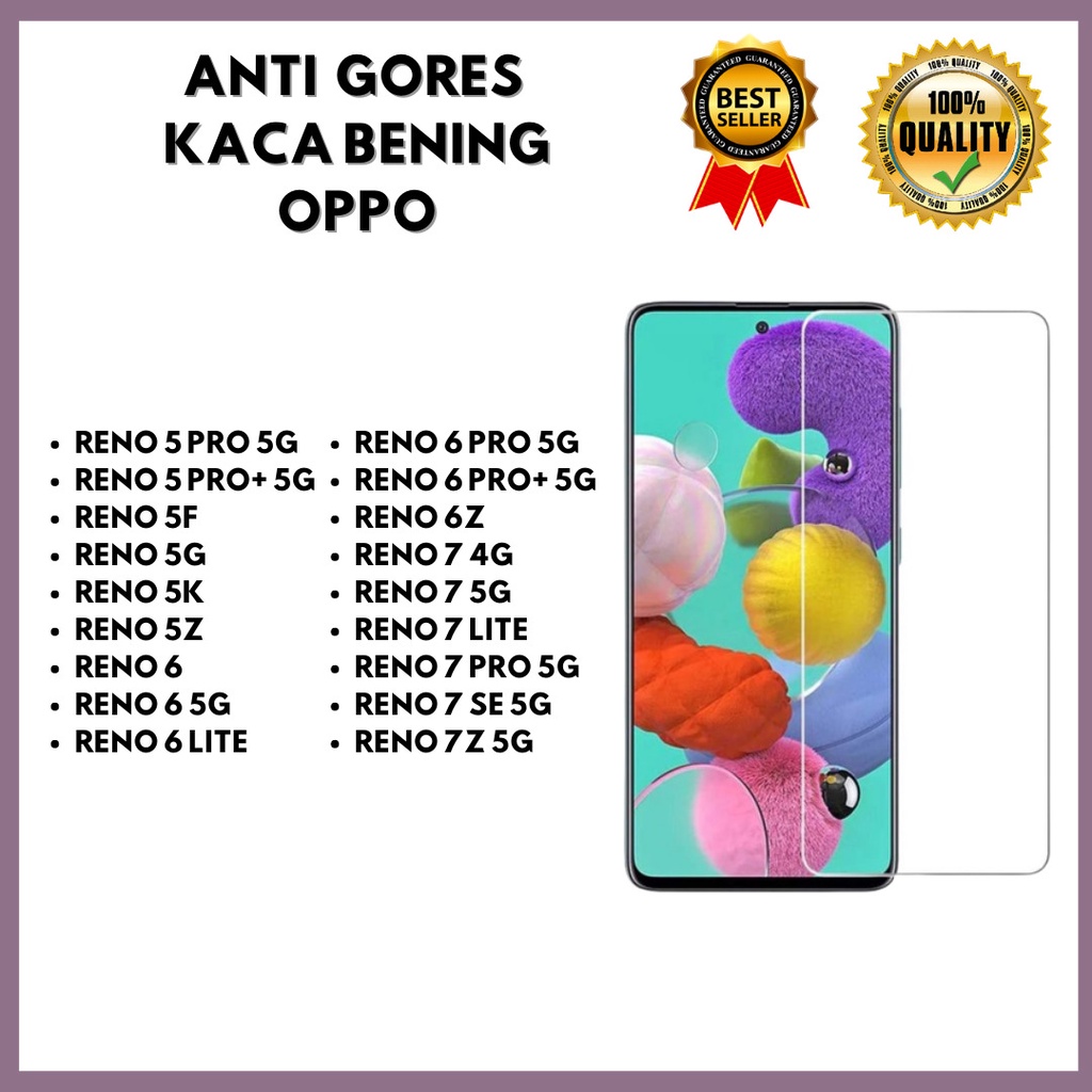 TEMPERED GLASS BENING - OPPO RENO 5 PRO 5G-RENO 5 PRO+ 5G-RENO 5F-RENO 5G-RENO 5K-RENO 5Z-RENO 6-RENO 6 5G-RENO 6 LITE-RENO 6 PRO 5G-RENO 6 PRO+5G-RENO 6Z-RENO 7 4G-RENO 7 5G-RENO 7 LITE-RENO 7 PRO 5G-RENO 7 SE 5G-RENO 7Z 5G (HOKKY ACC)