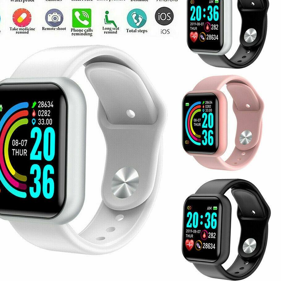♪ 【】Smartwatch wanita Y68 Smart watch y68 Smartband Y68 Smart band Y68 ➶