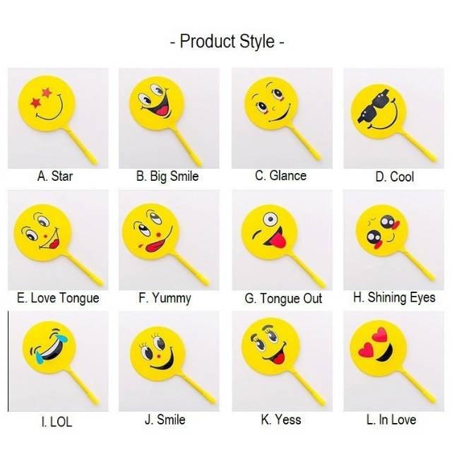 (STOK READY) PULPEN KIPAS EMOJI