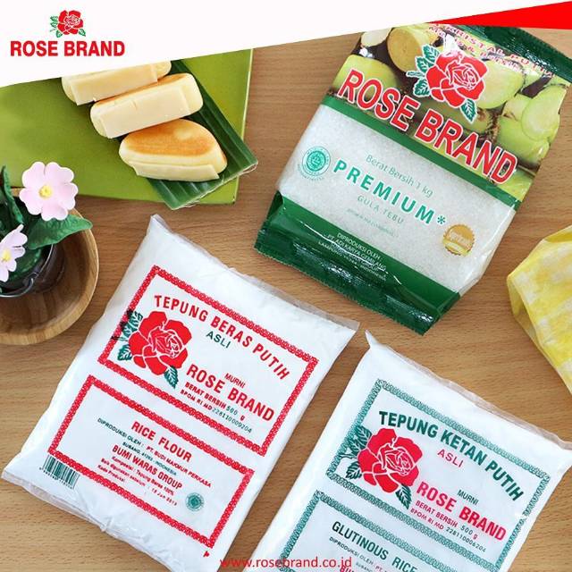  Tepung  ketan  putih RoseBrand 500 gram Shopee Indonesia