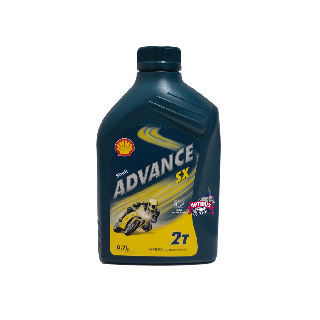 Oli Samping Campur Advance Shell 2T