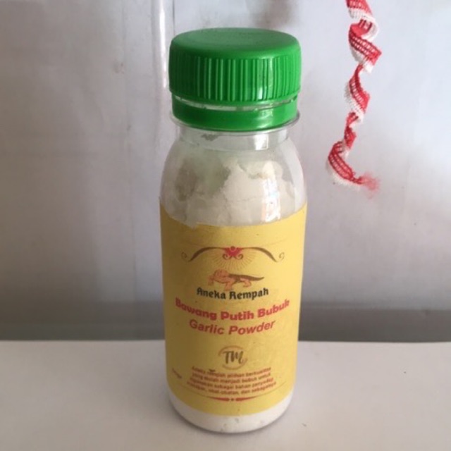 

Bawang putih bubuk kemasan botol 50gr