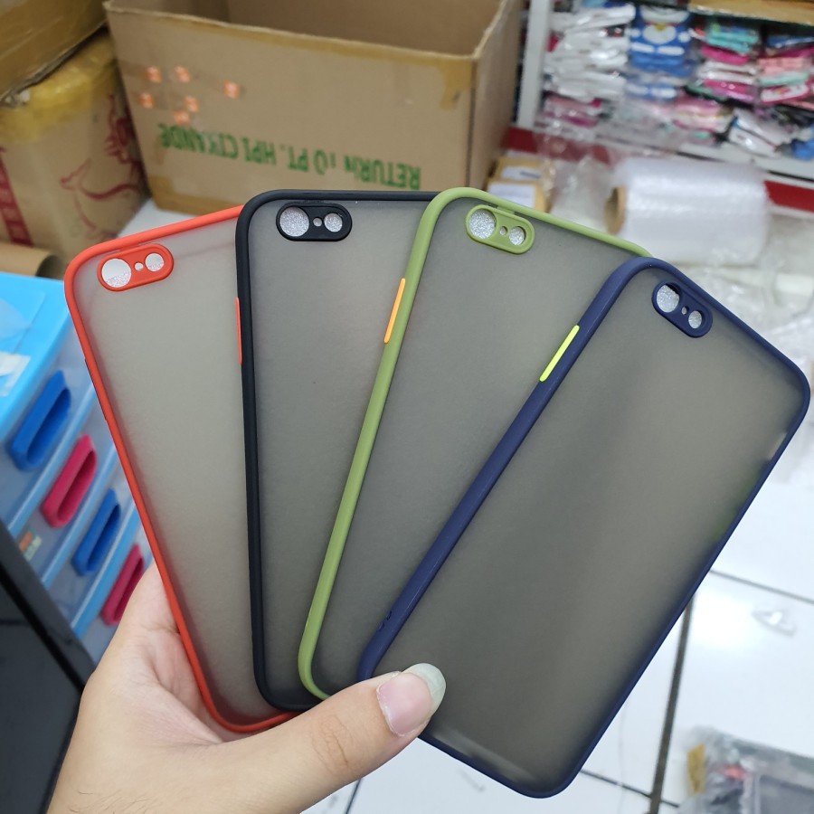 CASE FOR IP 5G 5S 6G 6S 7 8 SE 2020 6 PLUS7 PLUS 8 PLUS Case Dove Matte Mychoice Transparan Slim Macaron