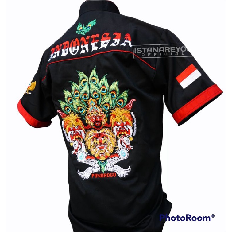 HEM REOG BORDIR LIMITED EDITION / BAJU REOG / KEMEJA BORDIR / PENADON BORDIR