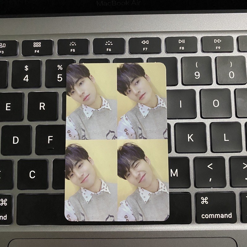 Seventeen mingyu henggarae net ver grid photocard