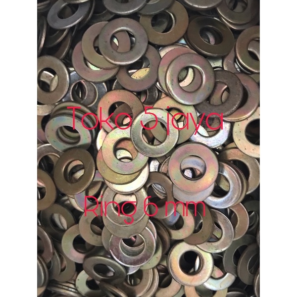 ring baut 6mm / ring 6mm / ring baut 100 pcs /kunci 10