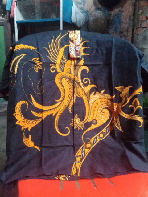 Best Seller~kemeja Batik Bunga Lung Baju Pria Lengan Pendek Terlaris