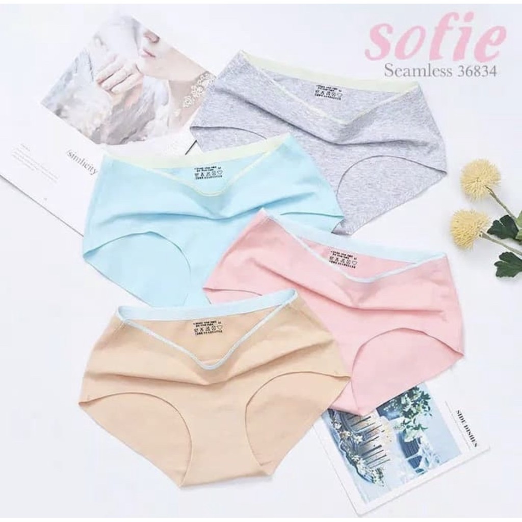 CD SOFIE SEAMLESS 338684 L XL ; 33685 SEAMLESS ANTIBACTERI ; 33687 ; 33688 SEAMLESS SEGIEMPAT