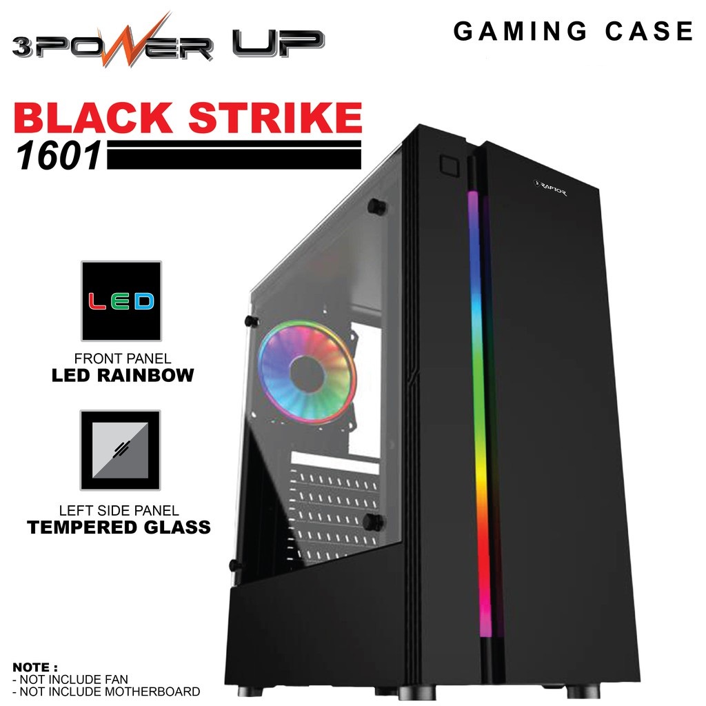 Cassing Case Gaming RAPTOR 1601 BLACK STRIKE