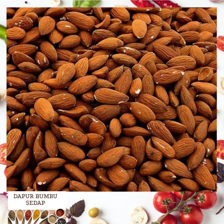 

✅ [COD] BESTSELLER Kacang Almond Roasted Kacang Almond Panggang isi 100 gram Asli Hemat MURAH