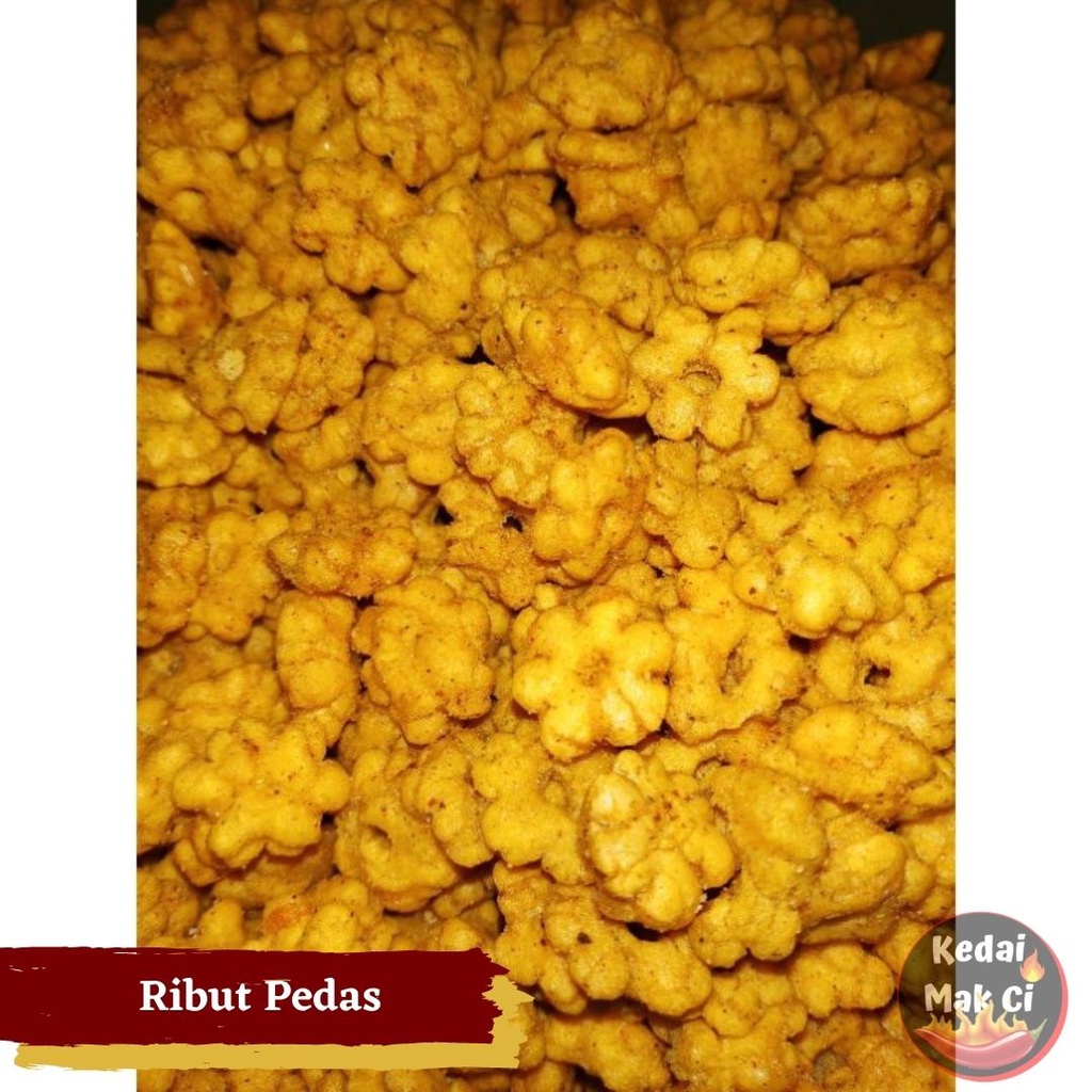 

Kerupuk ririn pedas asin ribut pedas asin