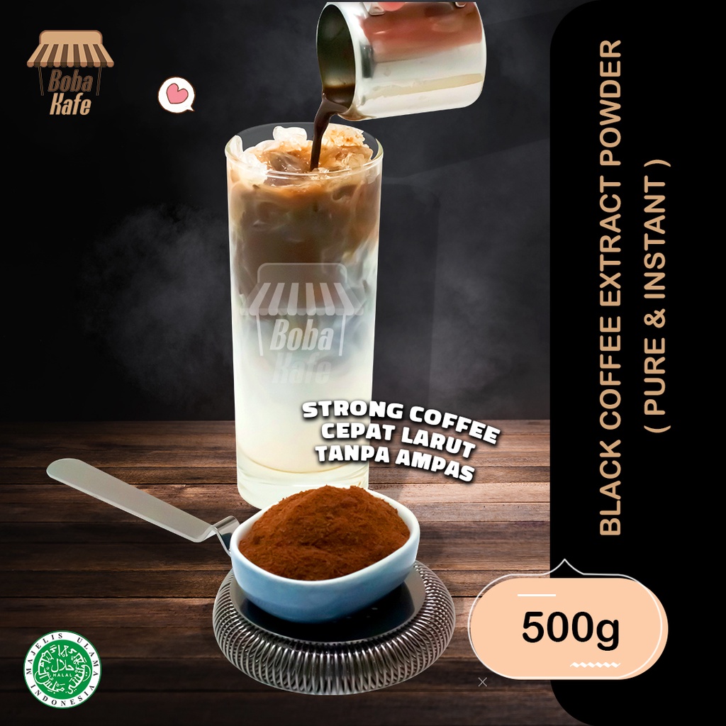 

Butterfield Dark Coffee Extract Powder ( Bubuk Ekstrak Kopi Hitam ) - Bubuk Kopi Premium