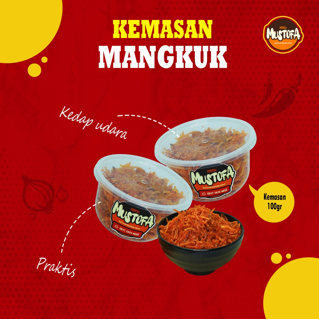 

Cemilan KENTANG MUSTOFA Pedas dan Original Makanan Ringan Cemilan Pedas | Netto - 100gr