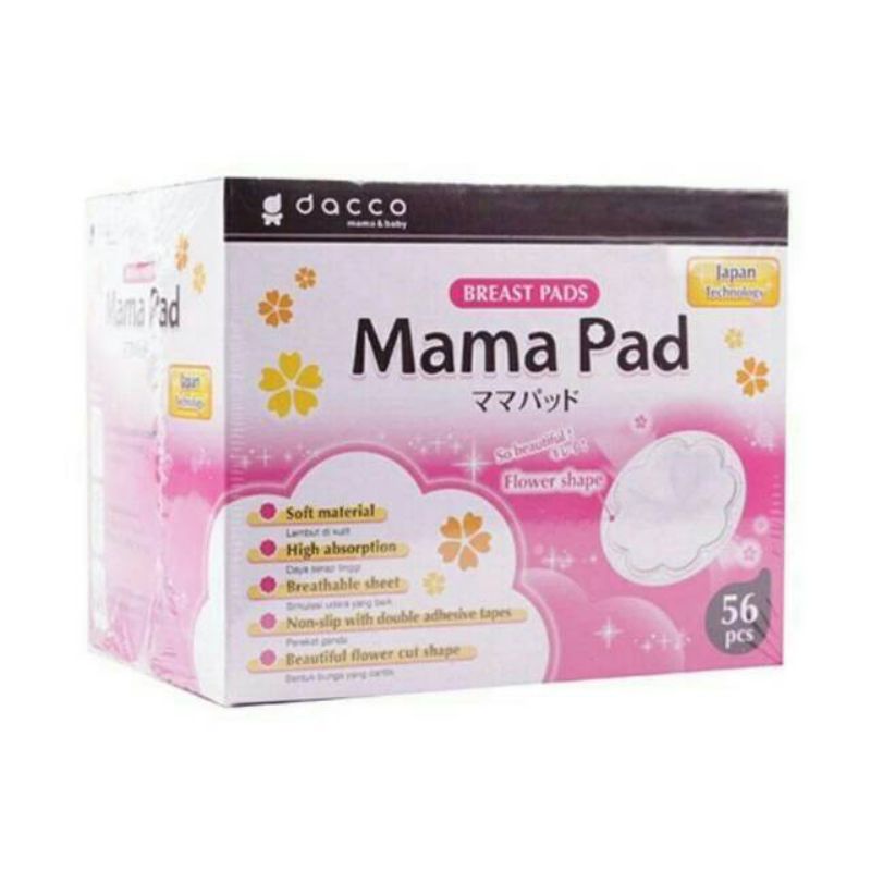 BREASTPAD MAMAPAD 56PCS