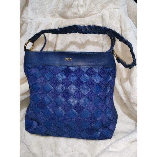 tas gobelini kulit anyaman mantul preloved