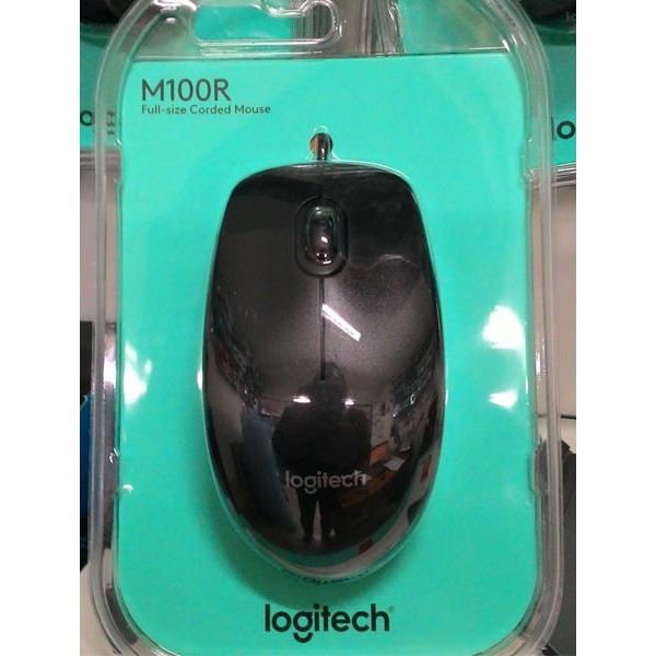 MOUSE LOGITECH M100R BLACK