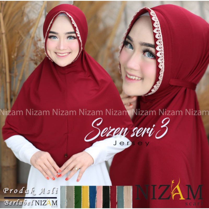 HIJAB SEZEN SERI 3 ORIGINAL NIZAM