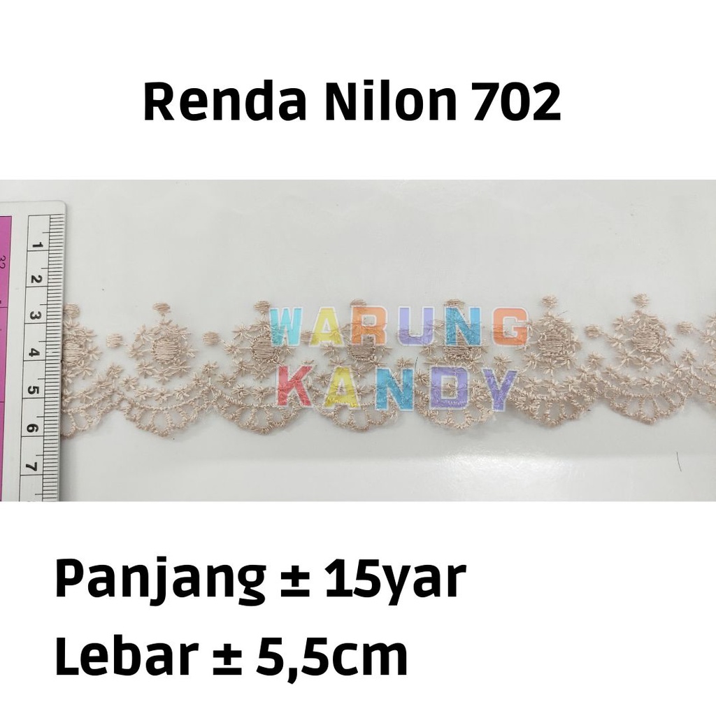 Renda Nilon / Nylon 702  Milo