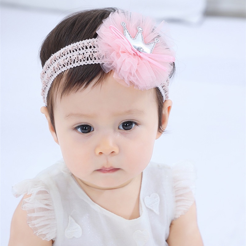 Bandana Bayi Headband Anak Flower Bloom