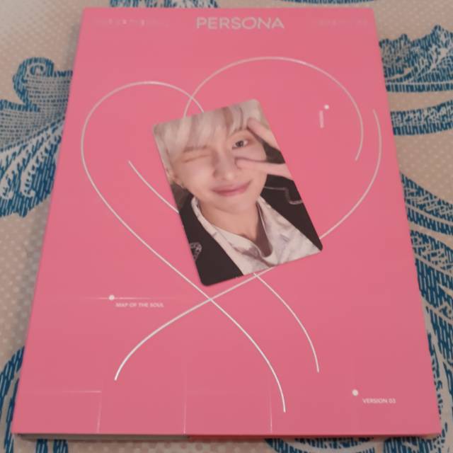 BTS - PHOTOCARD RM & POSTCARD SEOKJIN MOTS: PERSONA VERSI 3