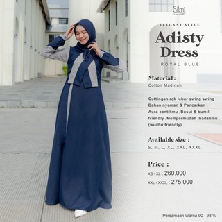 Gamis Remaja Adisty Terbaru Ori