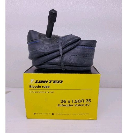 Ban Dalam United 26×1.50/1.75 AV