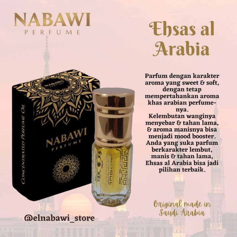 Parfum Arab Original || EHSAS AL ARABIA || Made in KSA
