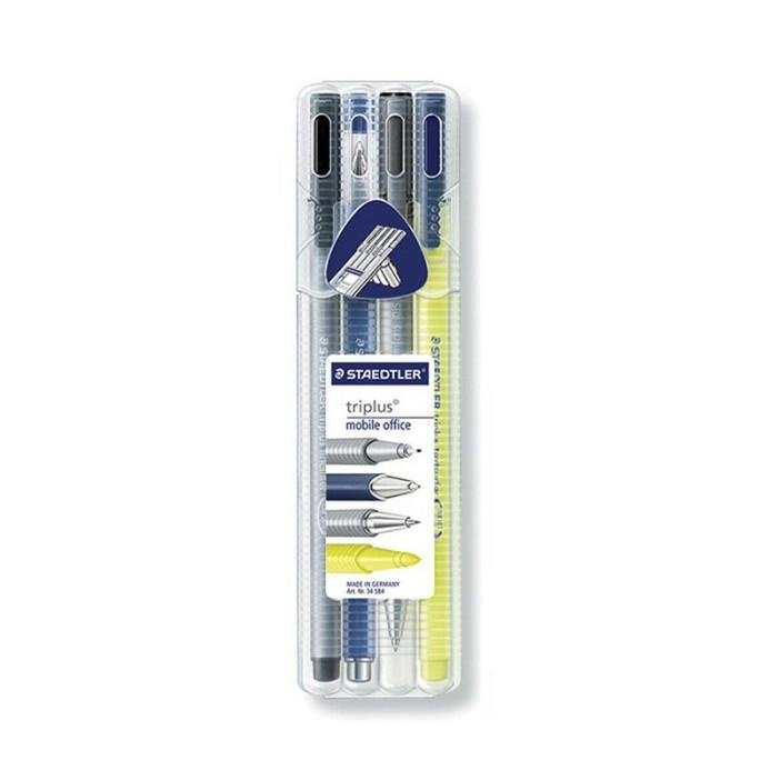 

STAEDTLER Triplus Office Mobile Set - 4pcs in Clear Box