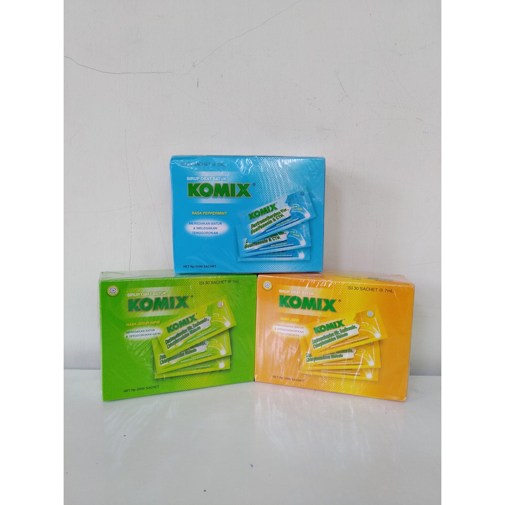 

Komix Sirup Obat Batuk Sachet