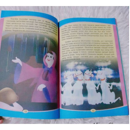 Buku Dongeng untuk Anak - Dongeng Putri Cinderella &amp; Pinokio - Dongeng Pengantar Tidur