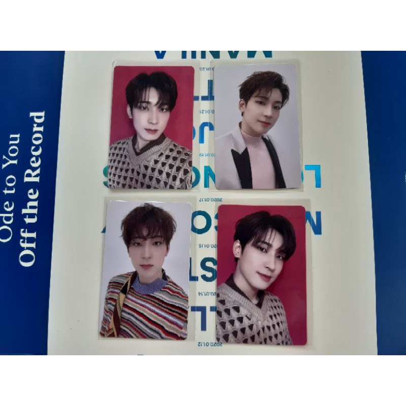 OFFICIAL PHOTOCARD SEVENTEEN WONWOO HITORIJANAI & HMV