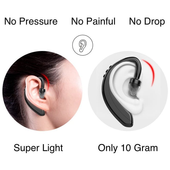 Single Side High Value Headset Bluetooth V5 Earphone Wireless Business