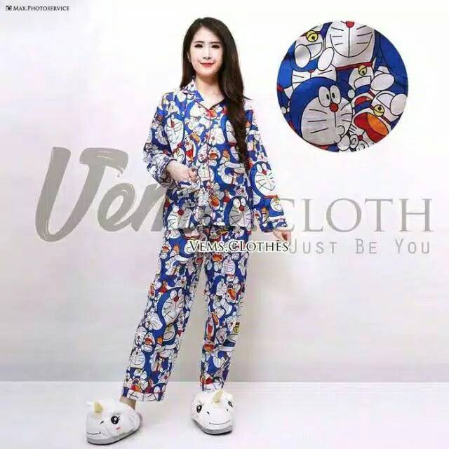 PP Piyama karakter dewasa bahan katun jepang