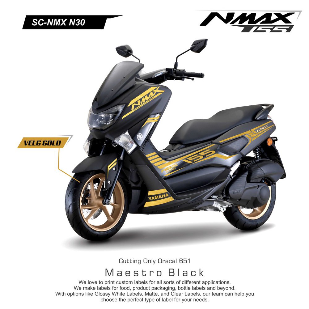 Stiker Motor Nmax Sticker Body Nmax Sticker Yamaha Nmax