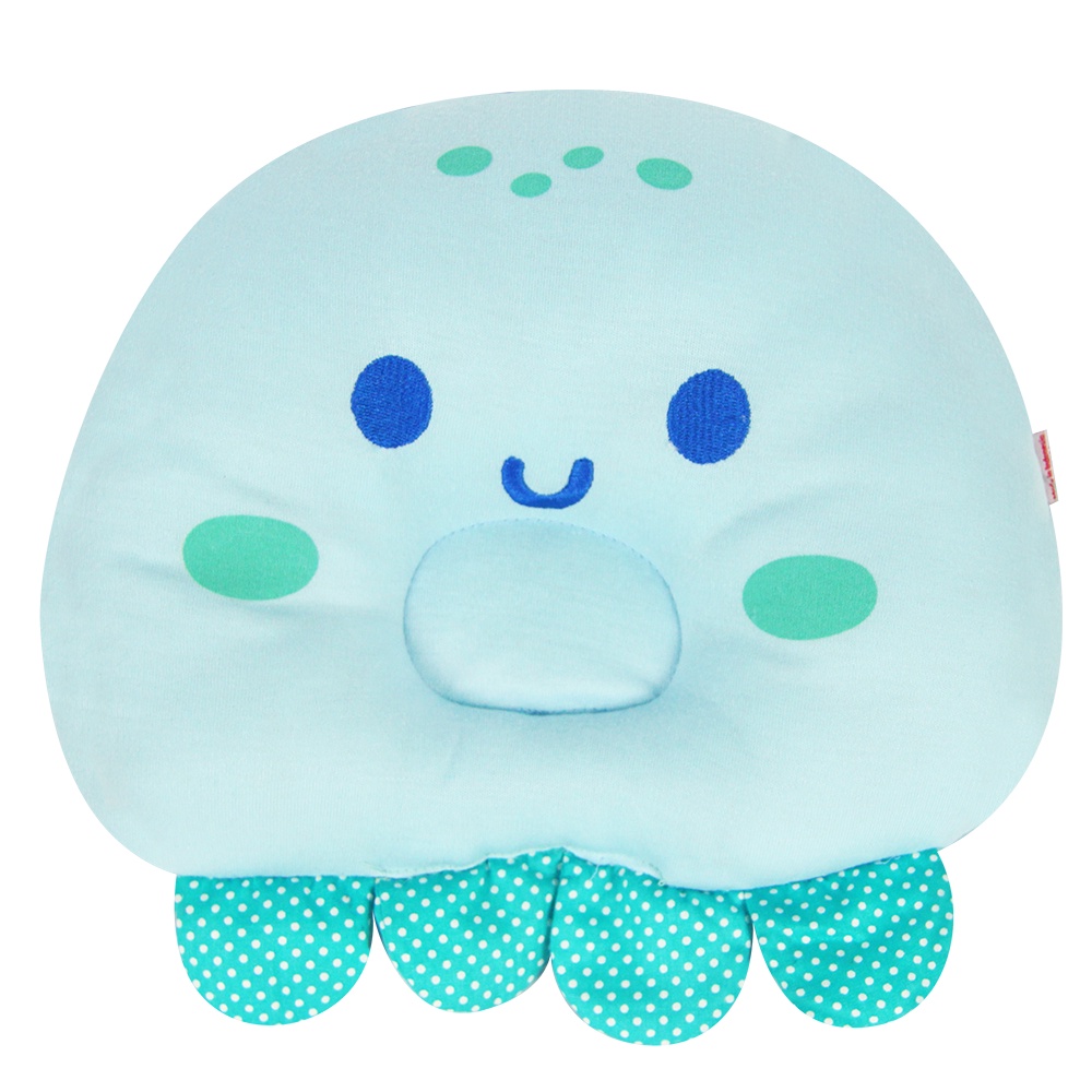 Kiddy Bantal Peyang Bayi / Bantal Tidur Bayi Karakter Squid / Baby Pillow / 26041