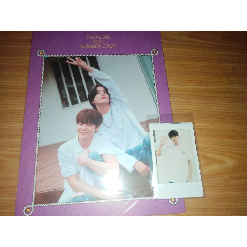 treasure pc md album jihoon instax lips teuday