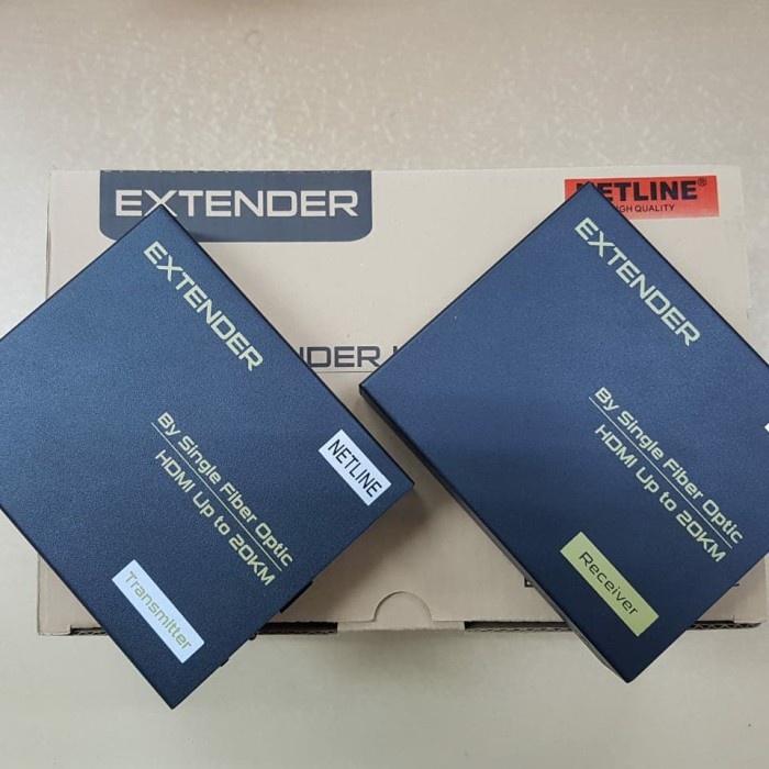 Netline HDMI Extender Over Fiber Optic Upto 20Km