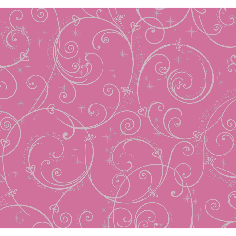 Disney Wallpaper Perfect Princess Scroll. DS7863
