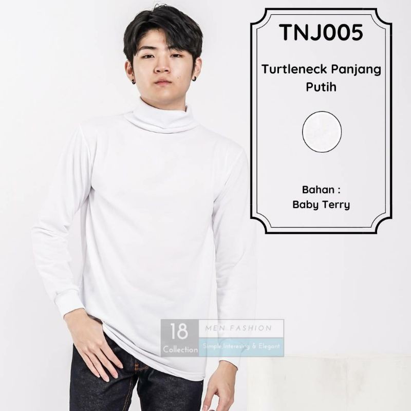 Kaos TurtleNeck / Jaket Turtle Neck / Kaos Kerah Panjang / Sweater tipis / Jaket Tipis / Turtleneck