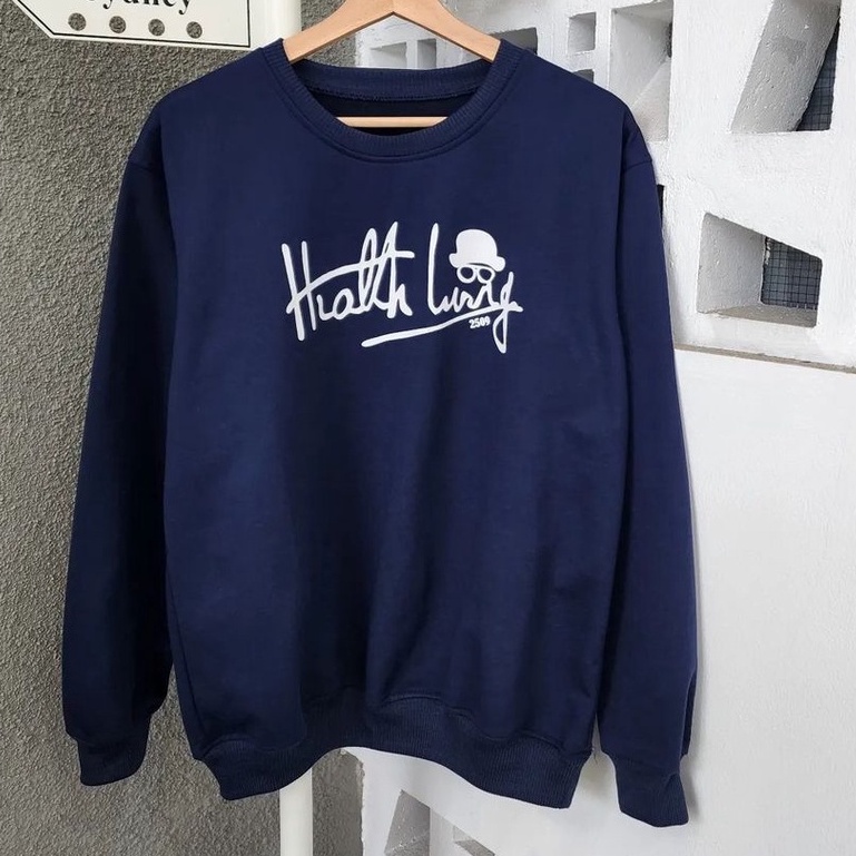 Sweater Oversize Wanita MR Kacamata Bahan Fleece Terbaru