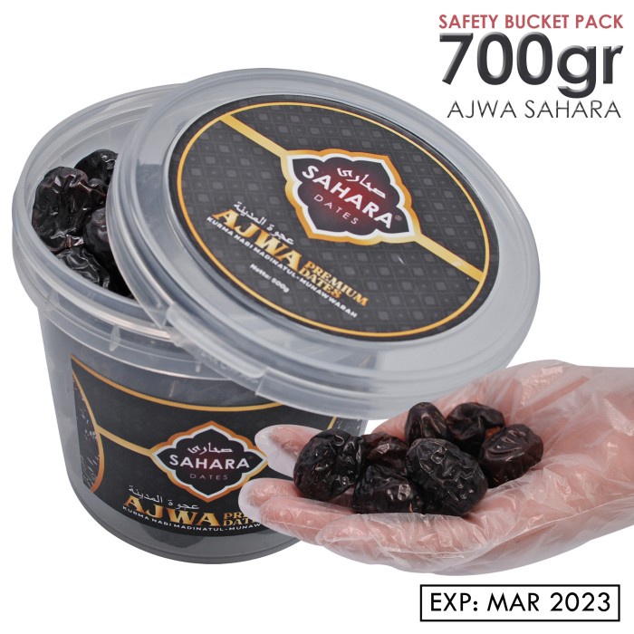 

Kurma Ajwa Madinah Ember Sahara 700gr