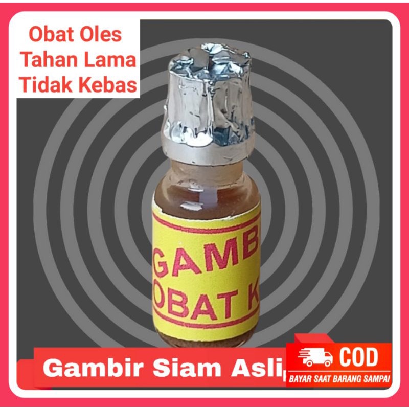 Obat oles tahan lama Gambir Siam tidak kebas