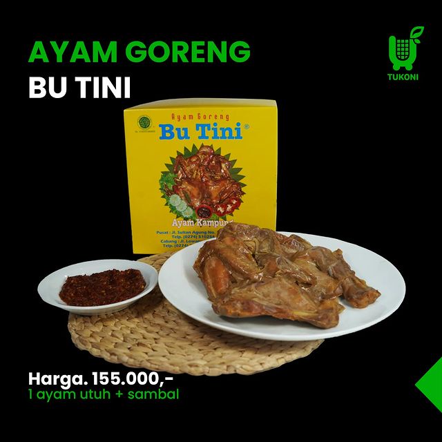 

Ayam Goreng Bu Tini Frozen Vakum Yuktukoni