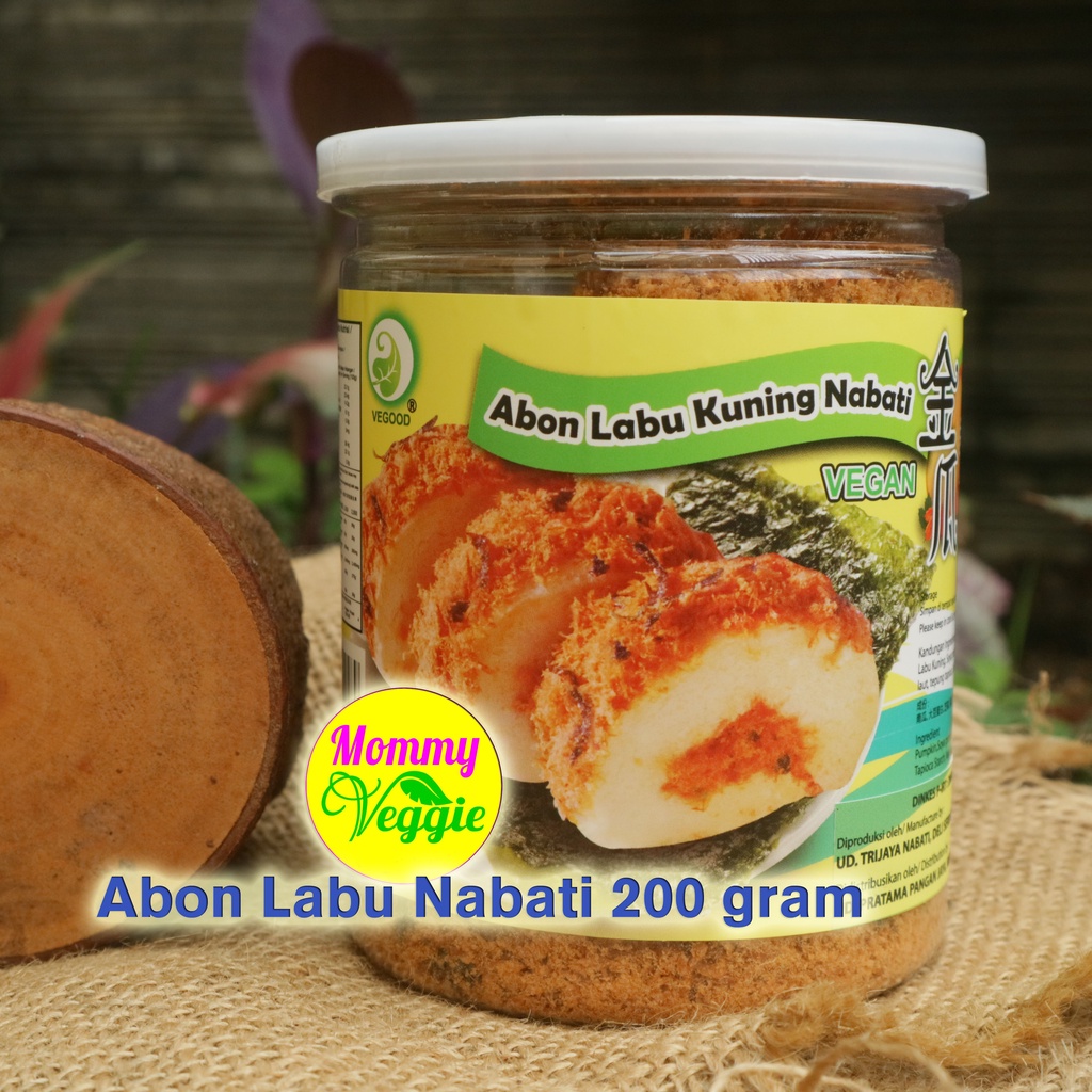 

ABON VEGETARIAN | GOLDEN PUMPKIN - LABU | VEGETARIAN MEAT FLOSS | 200 GRAM