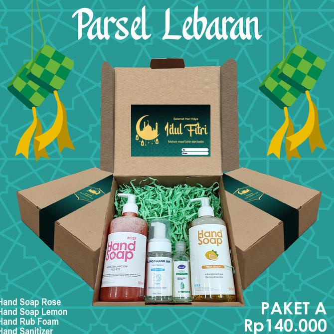 

Parsel Lebaran - Hampers Paket Hand Soap - Paket Isoman (Parsel A)