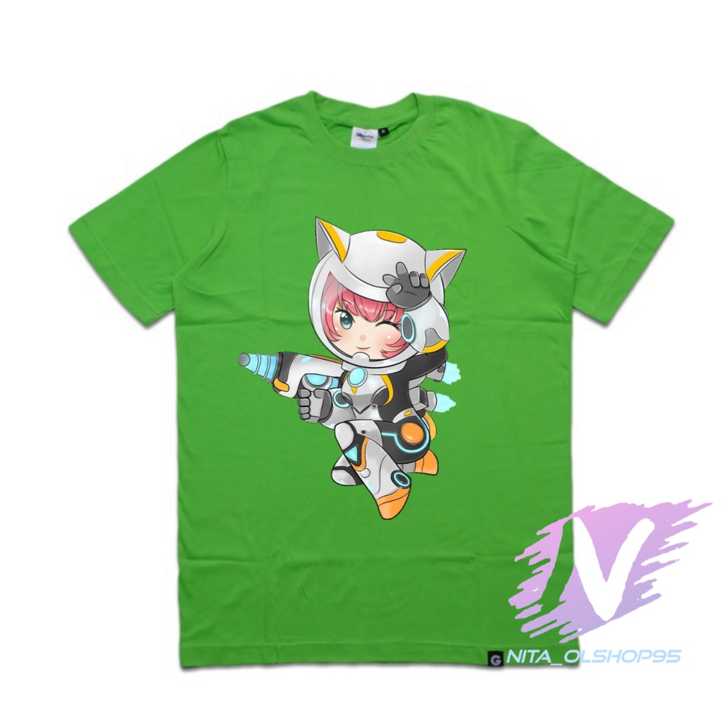 kaos anak mobile legends hero kimmy