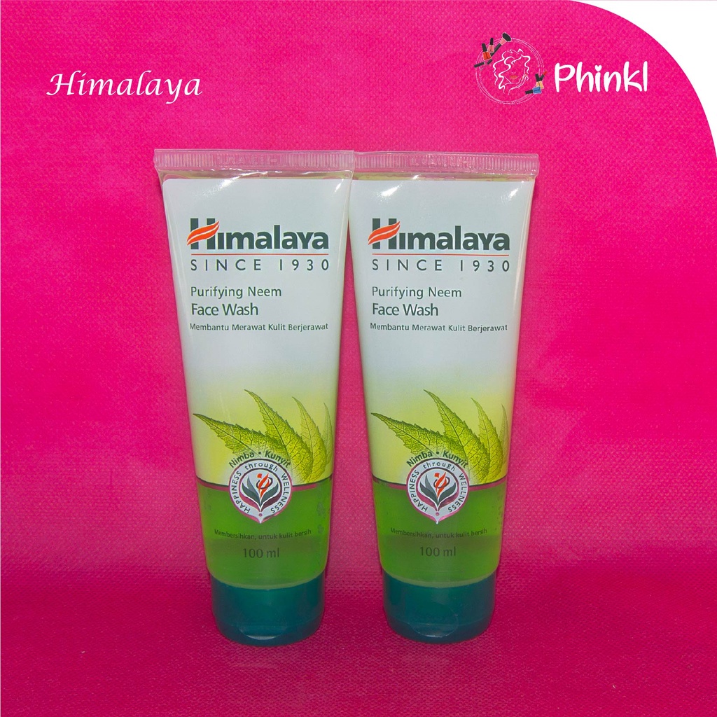 `ღ´ PHINKL `ღ´ himalaya neem face wash sabun cuci muka alami untuk kulit berjerawat jerawat